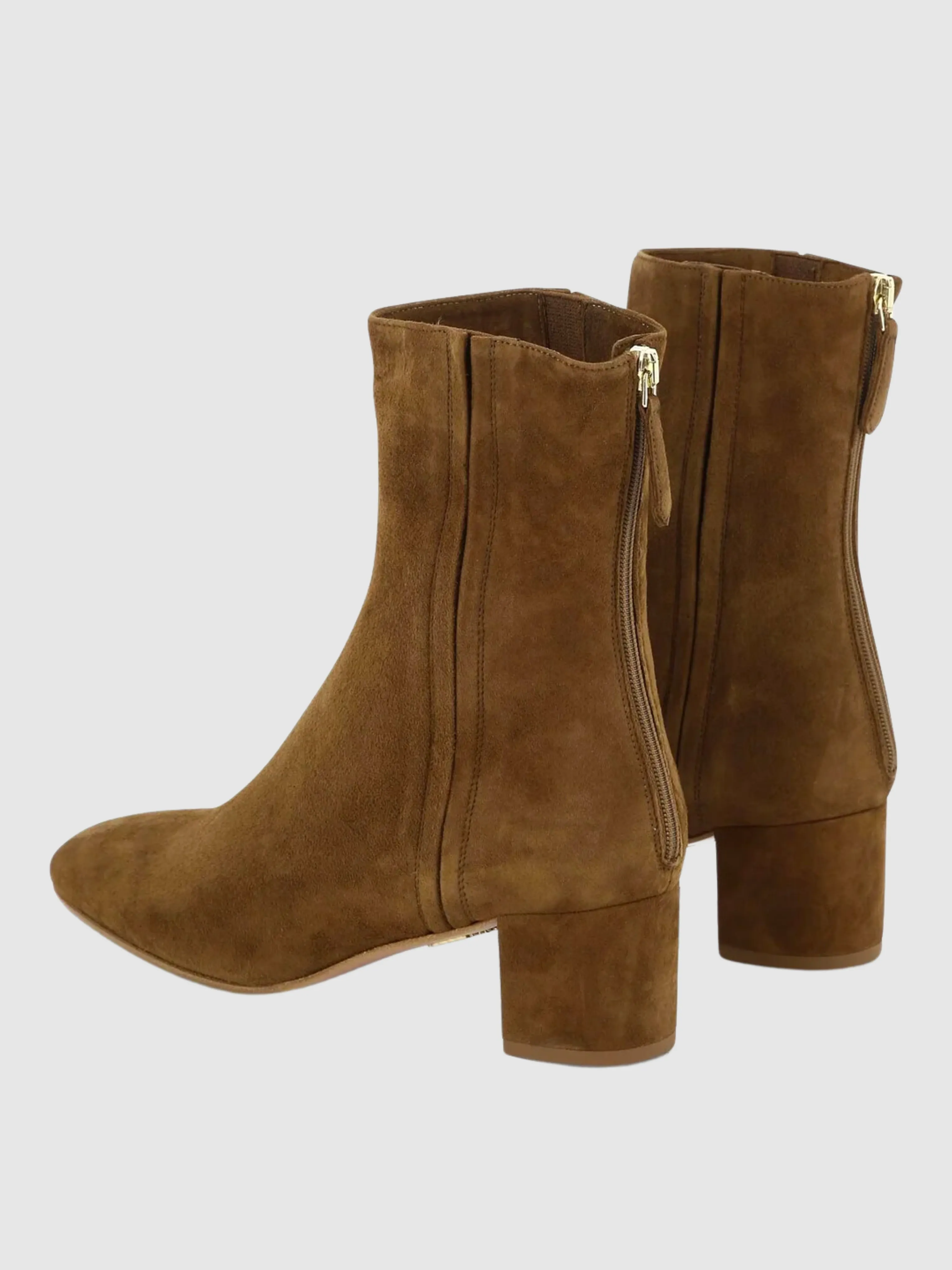 50mm Suede Groove Ankle Boot