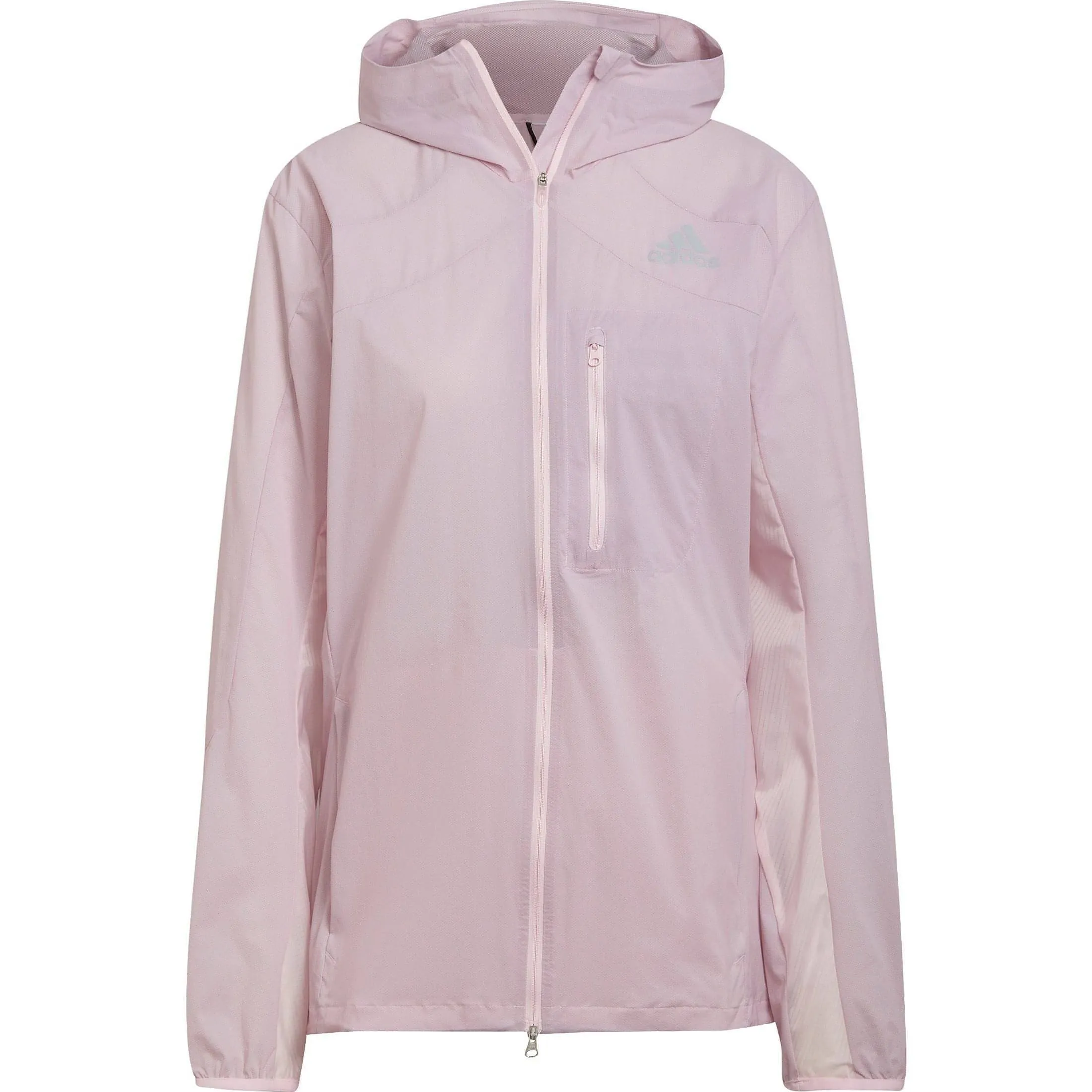 adidas Adizero Marathon Mens Running Jacket - Pink