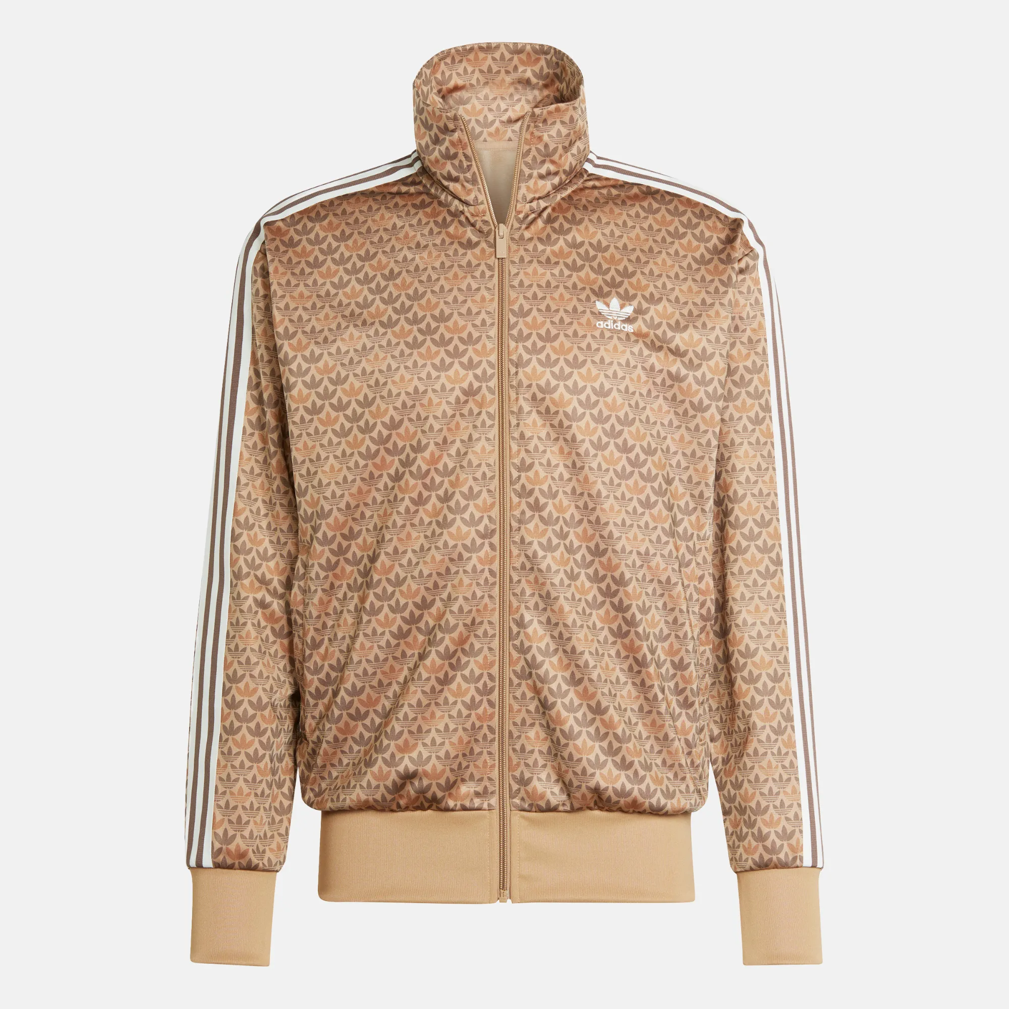 Adidas Football Classic Mono Brown Track Jacket