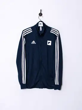 Adidas Navy Blue Track Jacket