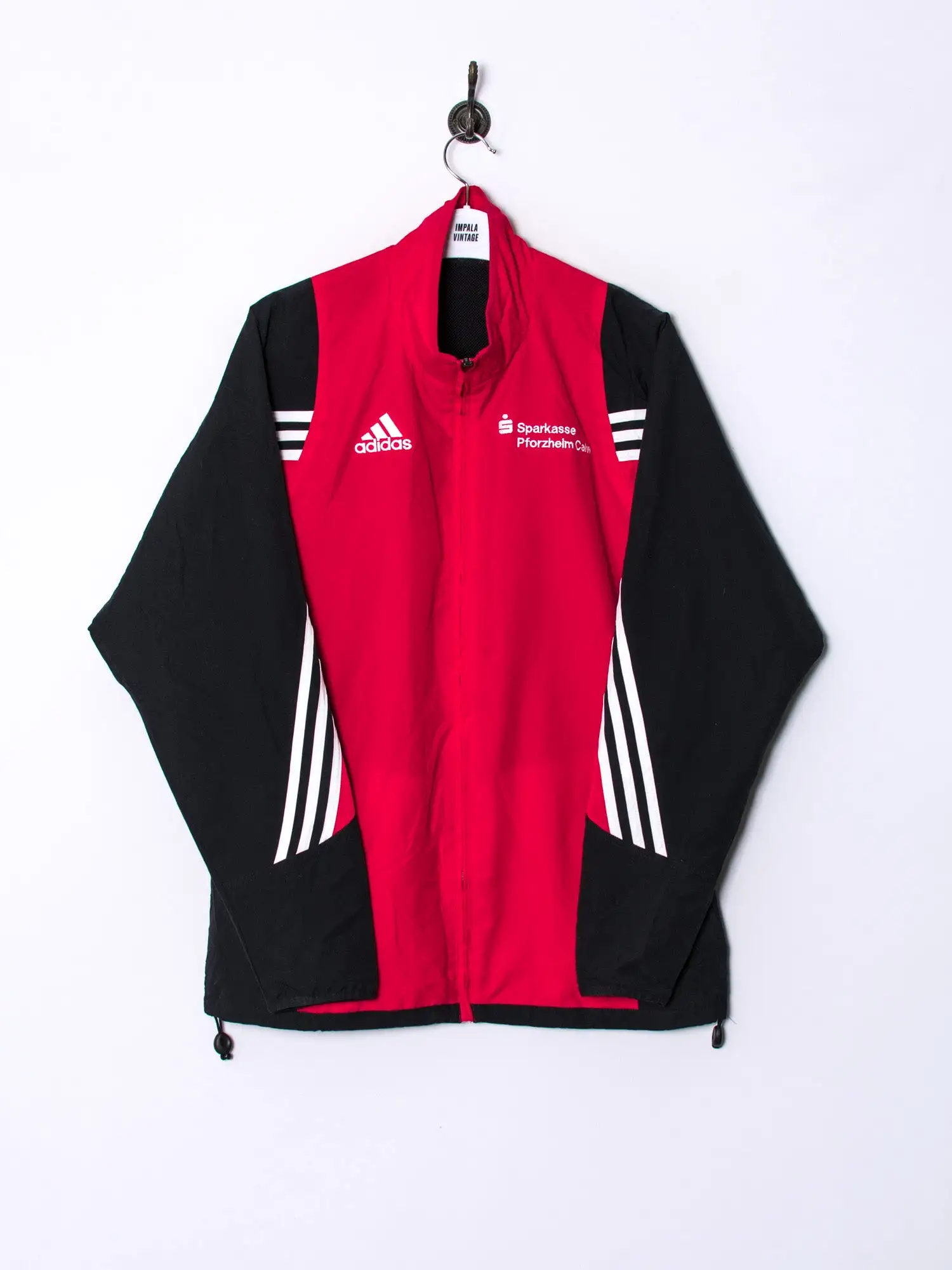 Adidas Red & Black Track Jacket