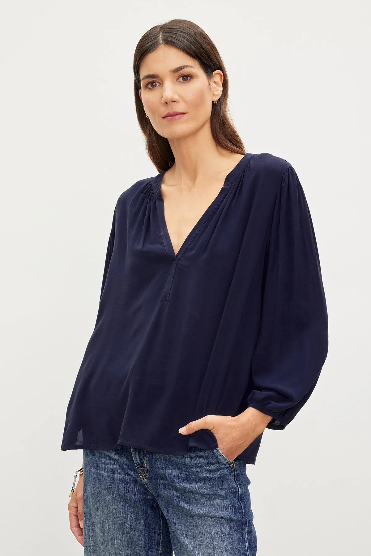 ASHLEY V-NECK TOP