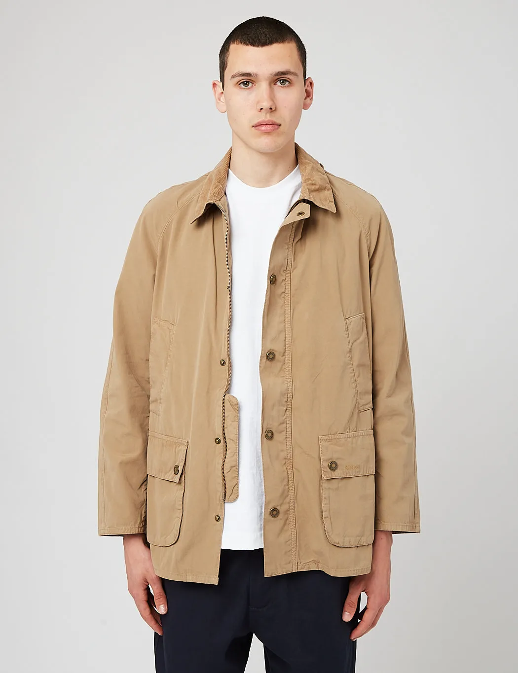 Barbour Ashby Casual Jacket - Stone