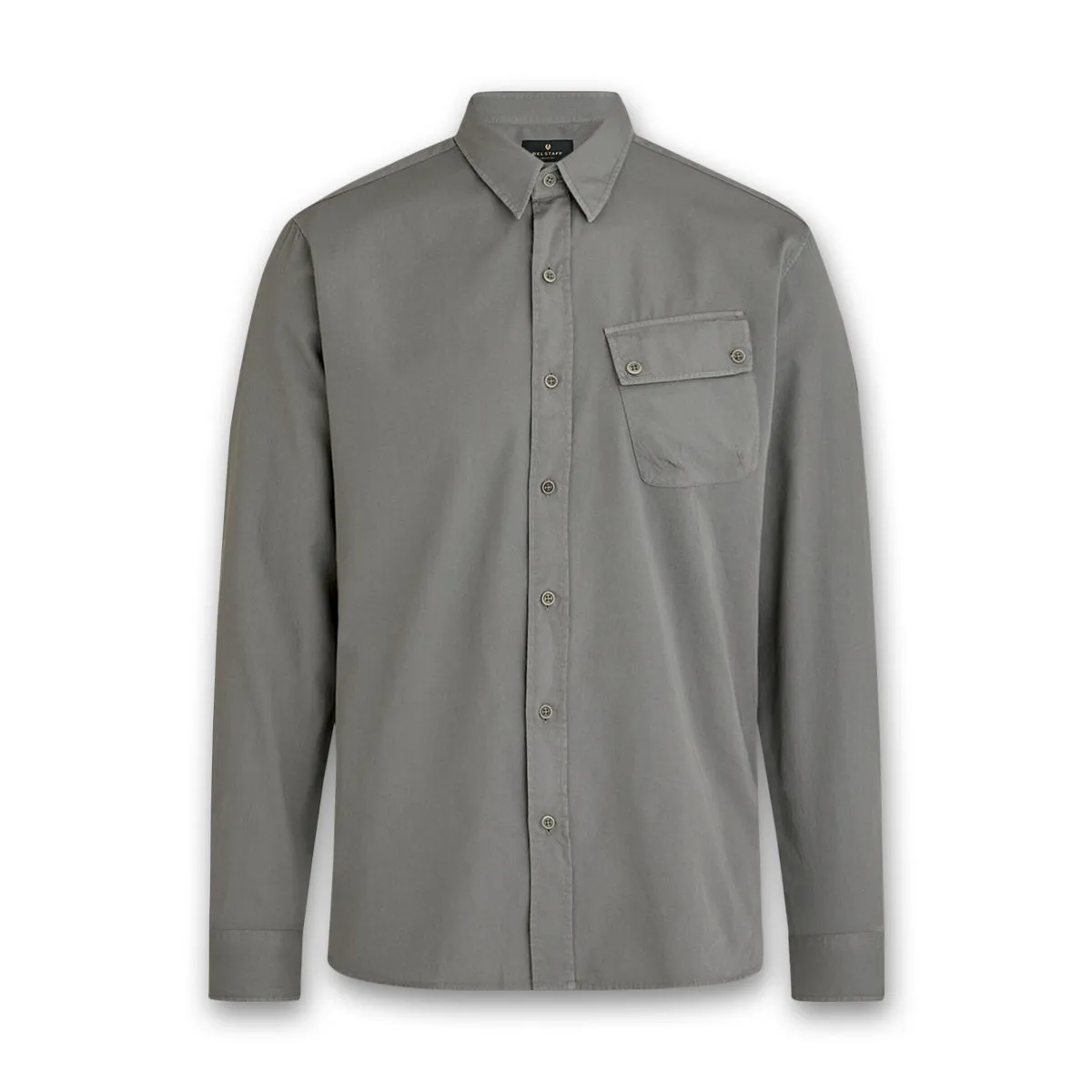 Belstaff - Pitch Twill Shirt in Granite Grey