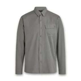 Belstaff - Pitch Twill Shirt in Granite Grey