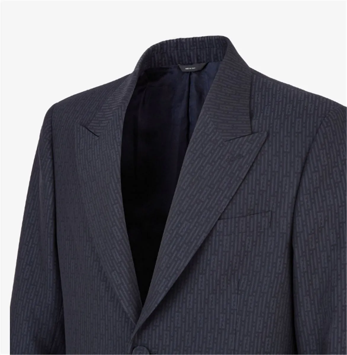 BLUE WOOL BLAZER