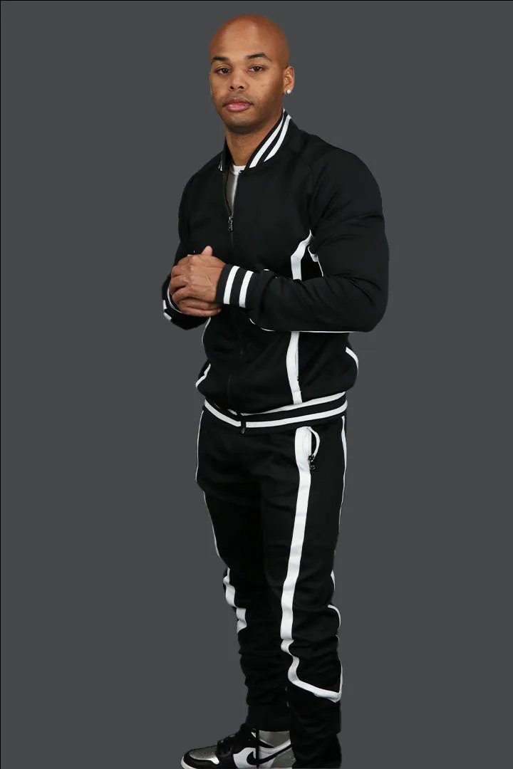 Brooklyn Basketball Varsity Athletic Track Pants Jordan Craig