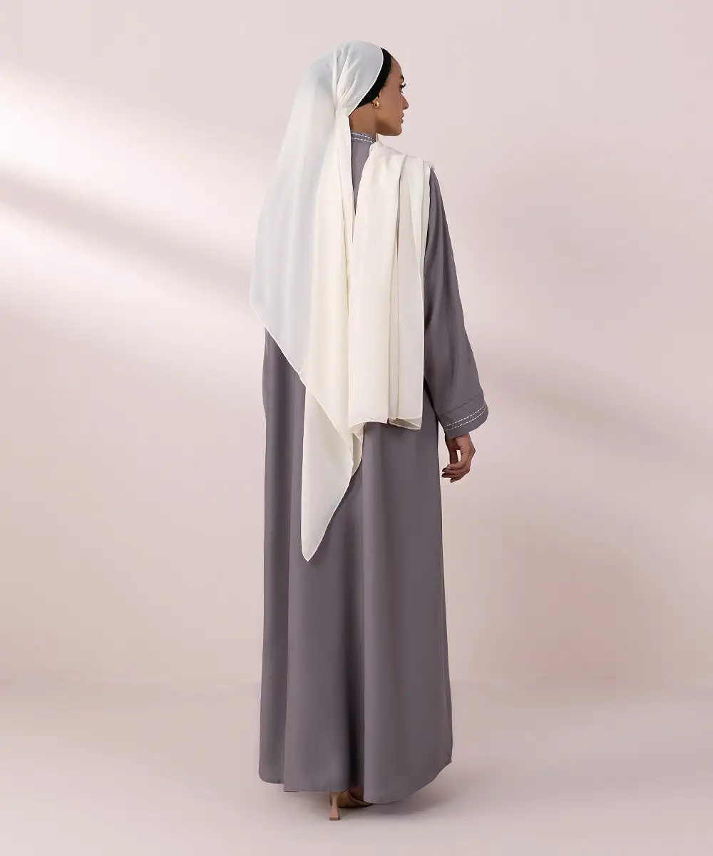 Button Through Abaya