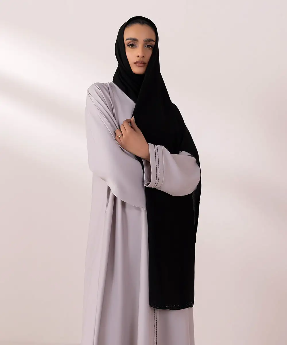 Button Through Abaya