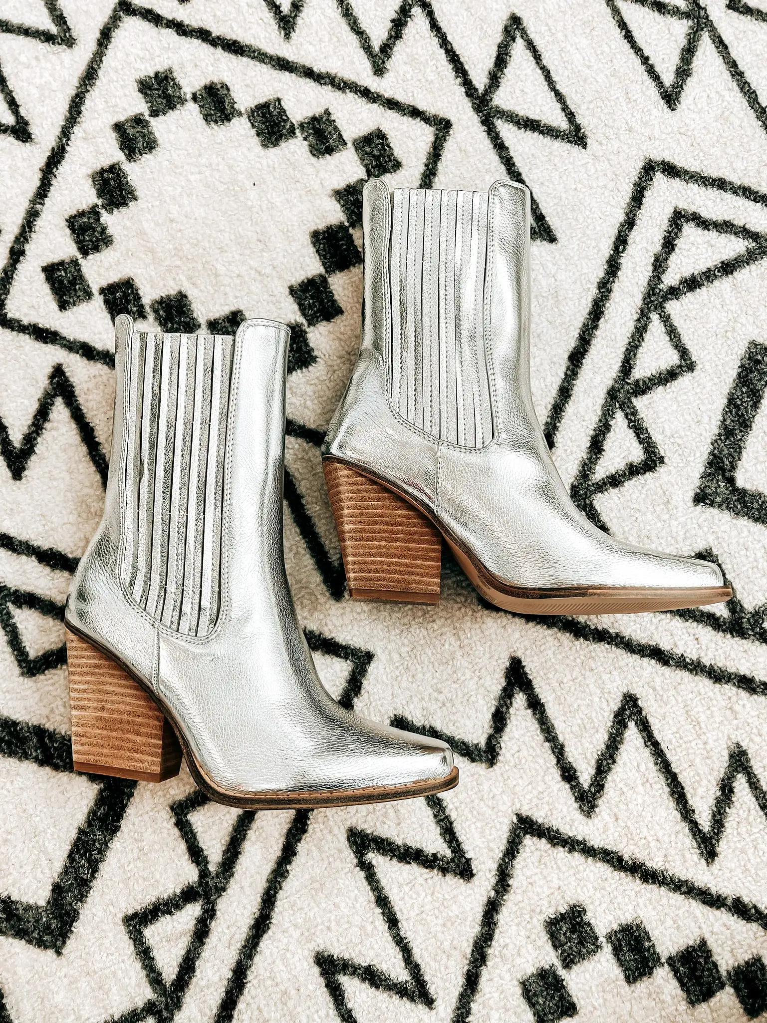 Cali Metallic Bootie