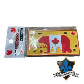 Canada bear magnet