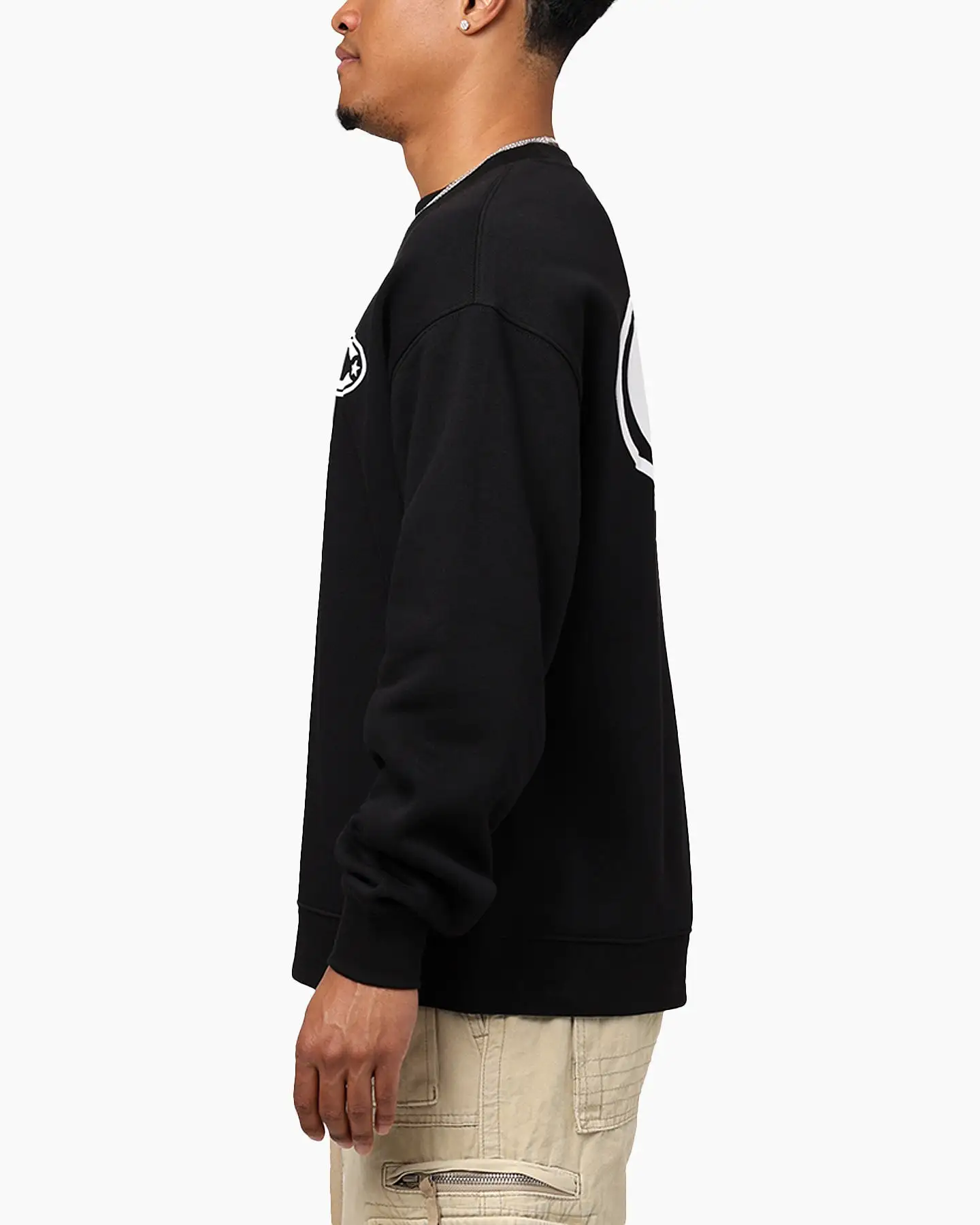 Carre C-Star Oversized Crewneck Black