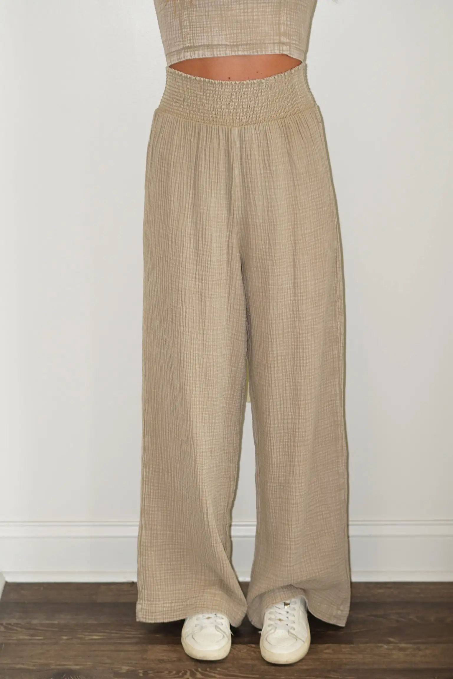 Cassidy Gauze Full Length Pant