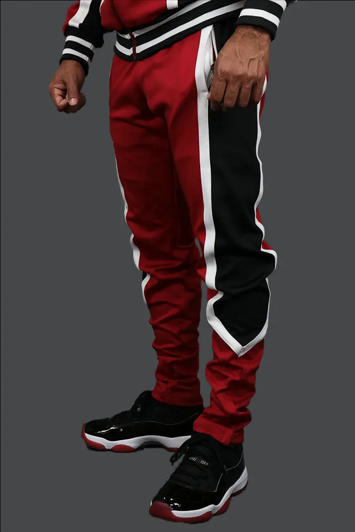 Chicago Basketball Varsity Athletic Track Pants Jordan Craig