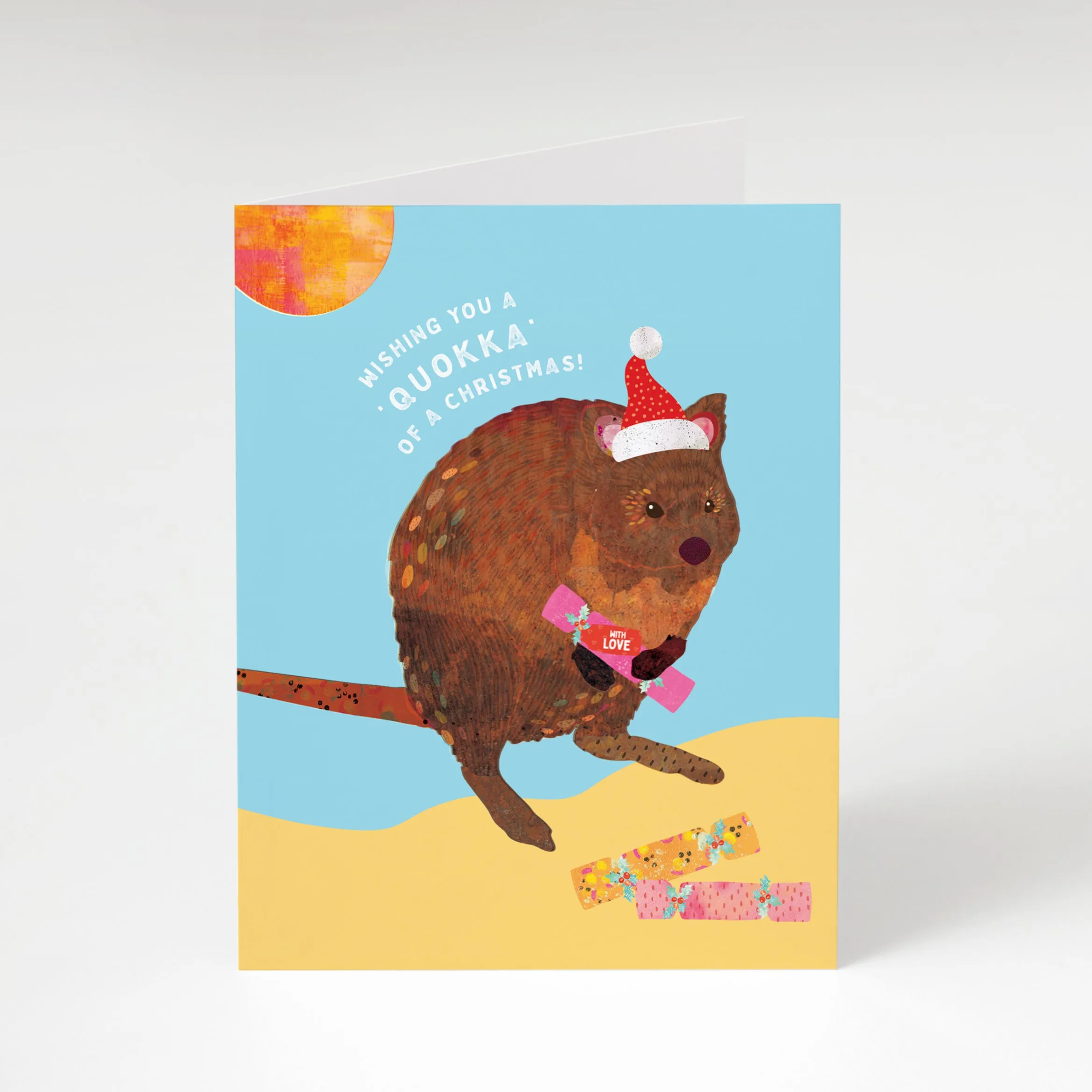 Christmas Quokka - A6 Christmas Card