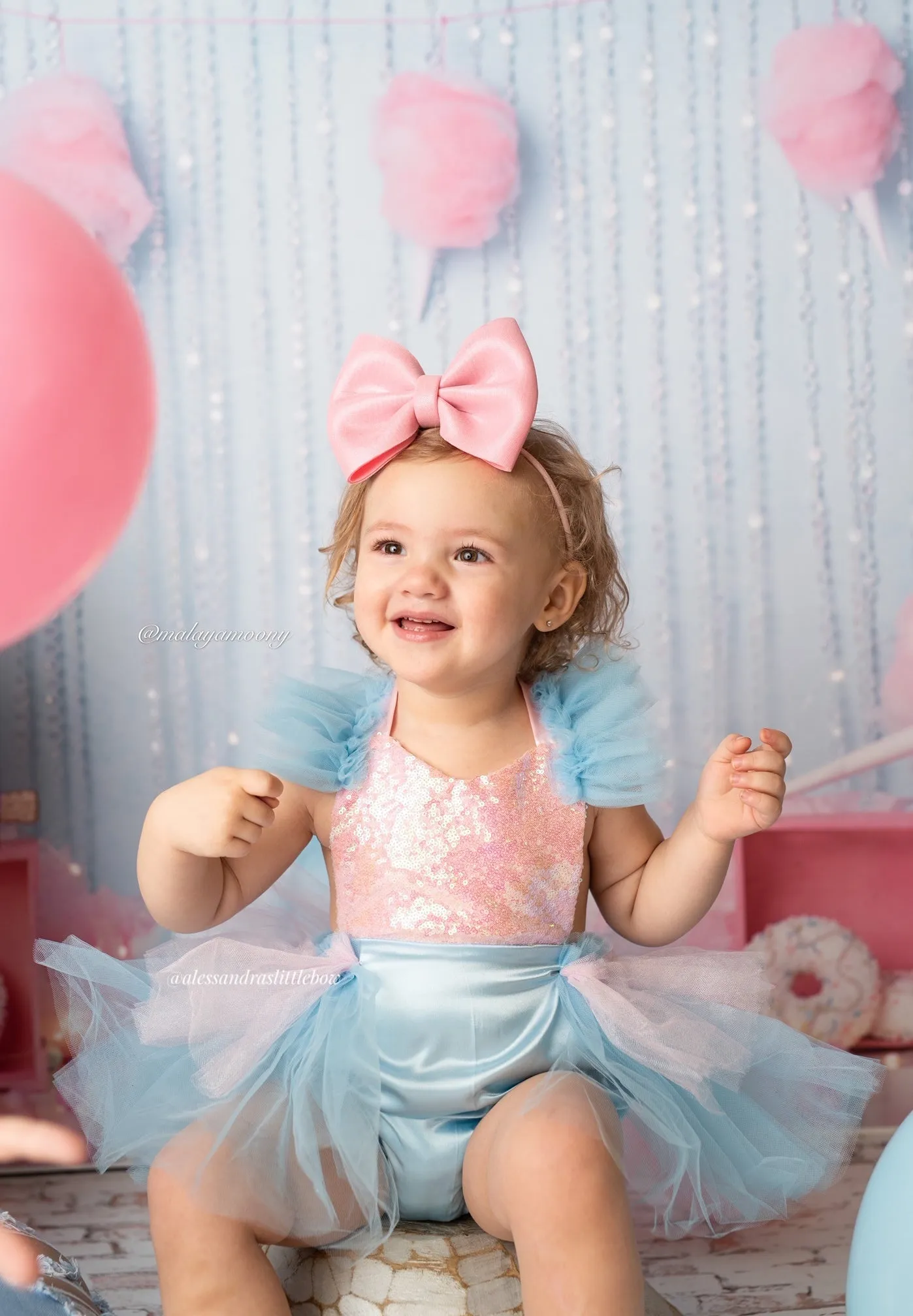 Cotton Candy Tutu Romper