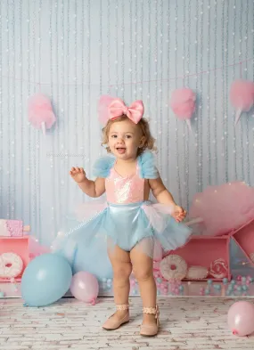 Cotton Candy Tutu Romper