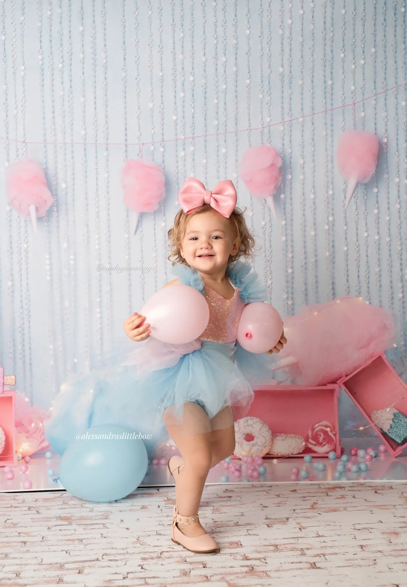 Cotton Candy Tutu Romper