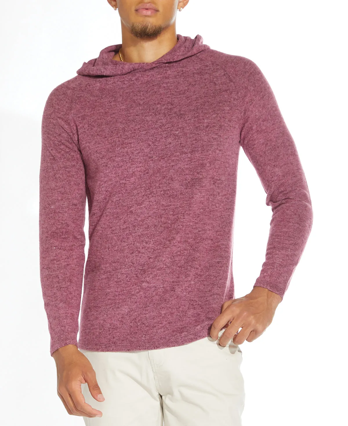 Deswell Hacchi Hoodie (Heather Oxblood)