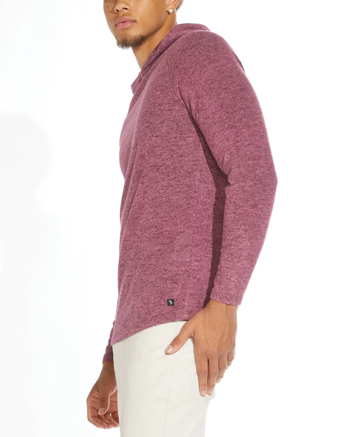 Deswell Hacchi Hoodie (Heather Oxblood)