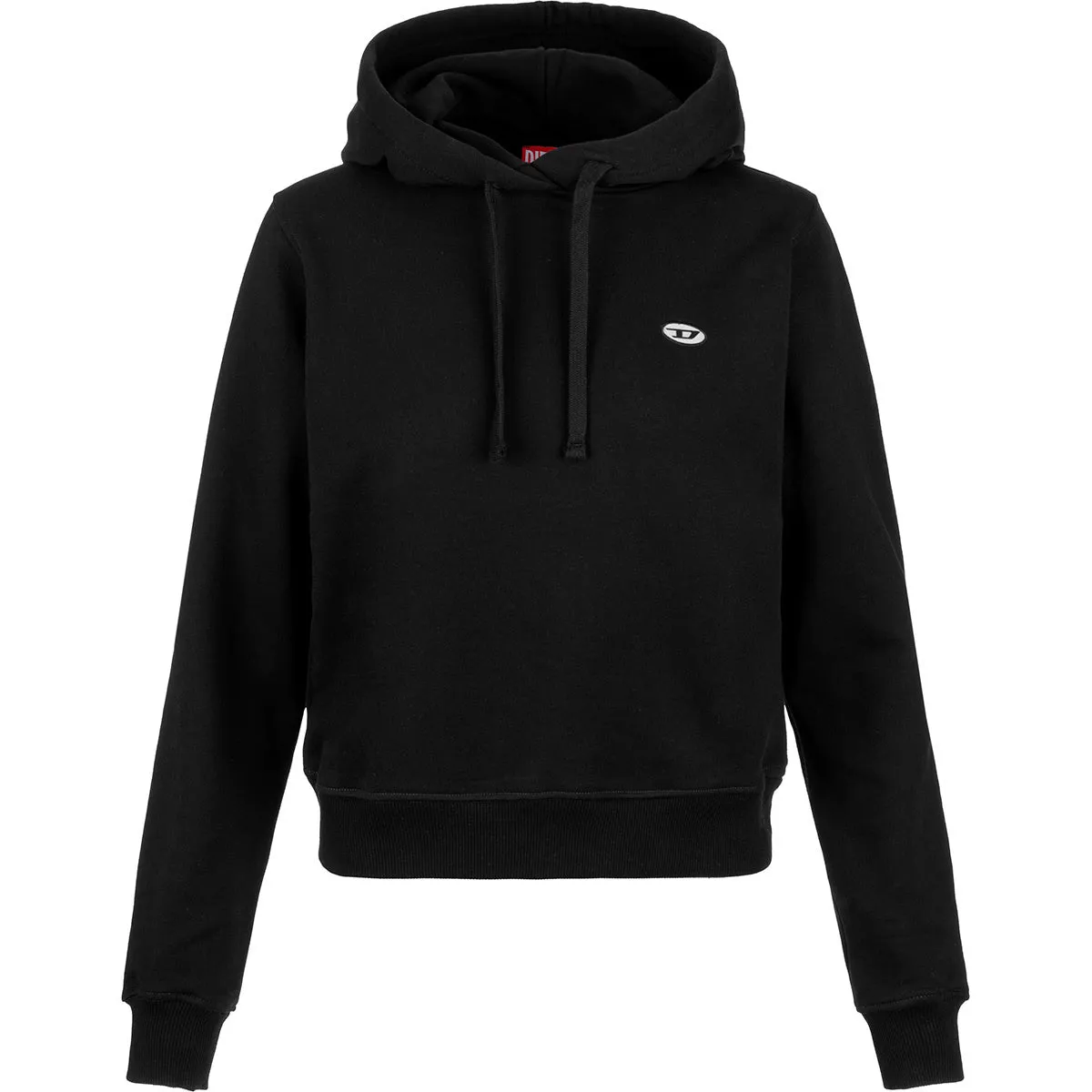 Diesel Logo Patch Cropped Hoodie