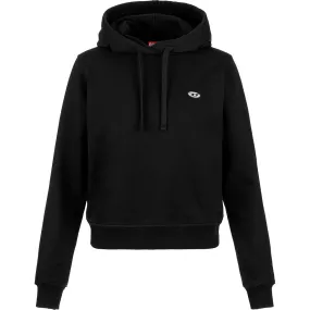 Diesel Logo Patch Cropped Hoodie