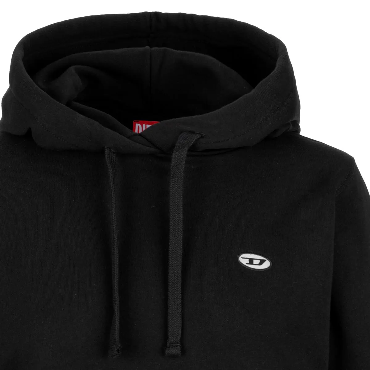 Diesel Logo Patch Cropped Hoodie