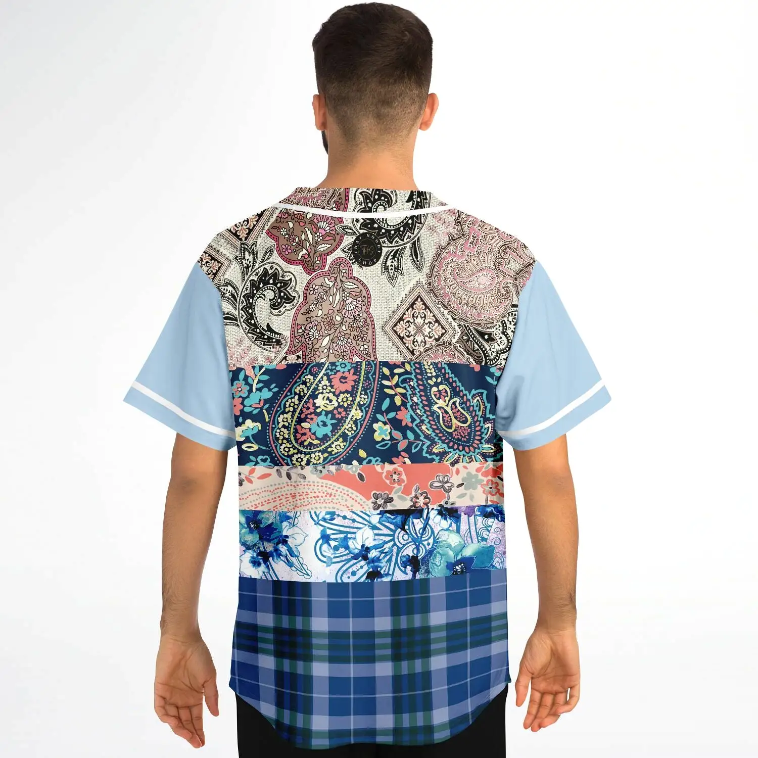 Dolores Park Paisley Button Front Jersey