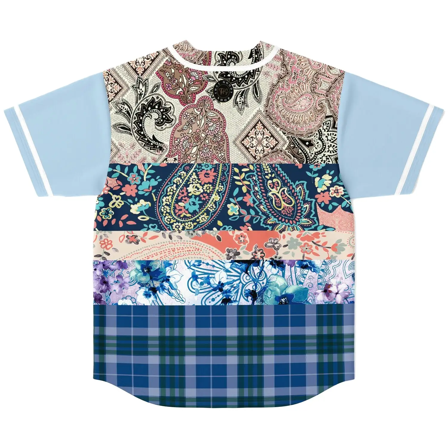 Dolores Park Paisley Button Front Jersey