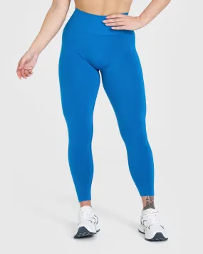 Effortless Seamless Leggings | Retro Blue