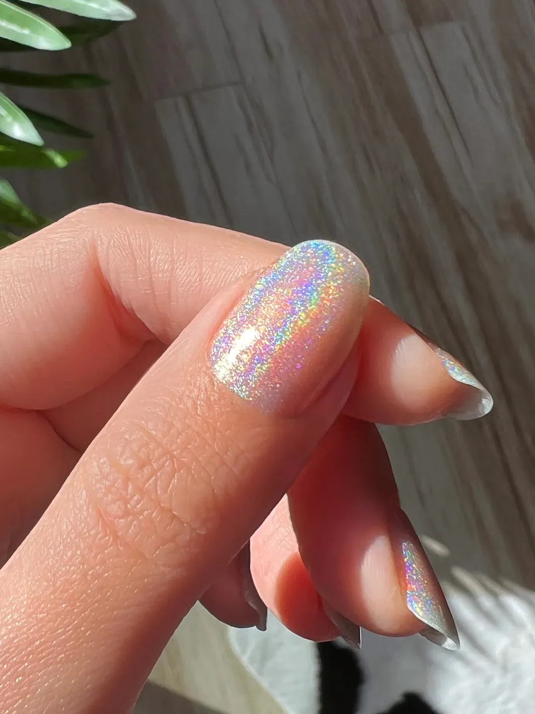 EVERYTHING HOLO TOP COAT NAIL POLISH