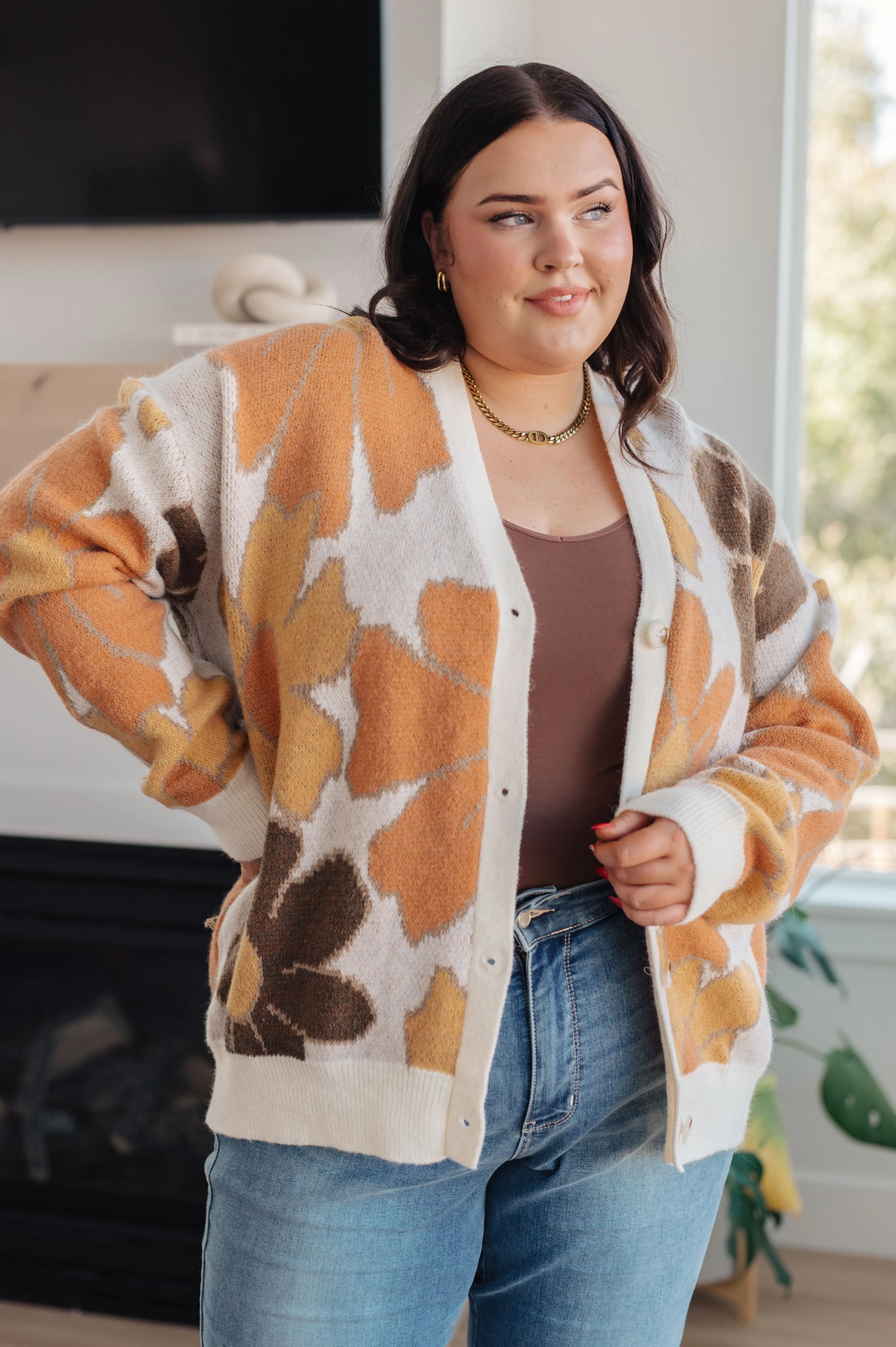 Exquisite Floral Cardigan