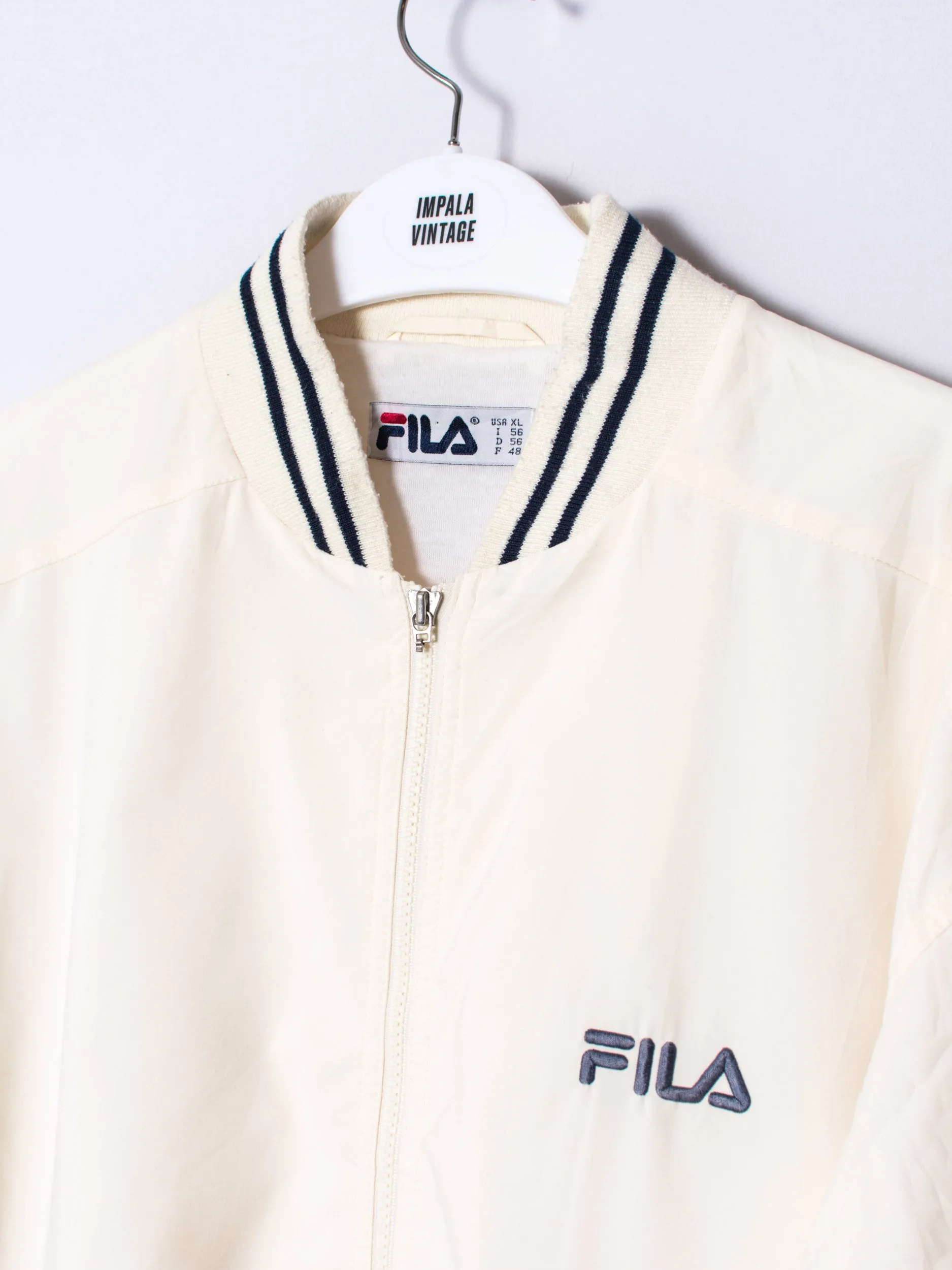 Fila White I Track Jacket