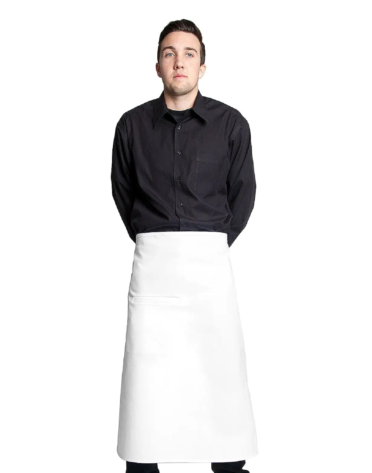 Fiumara Apparel Full Bistro Apron w/ 1 Pocket 32L x 28W