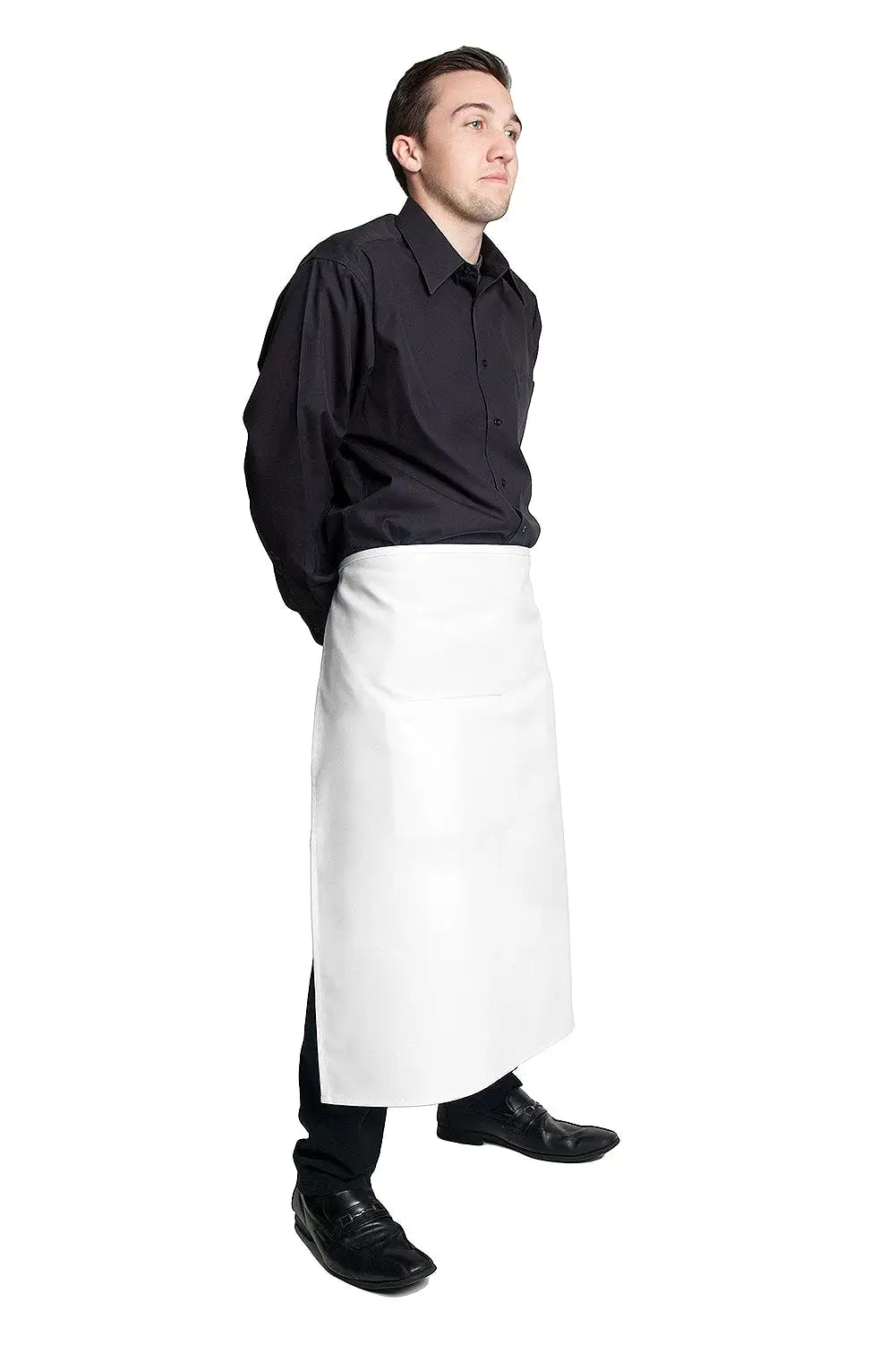 Fiumara Apparel Full Bistro Apron w/ 1 Pocket 32L x 28W