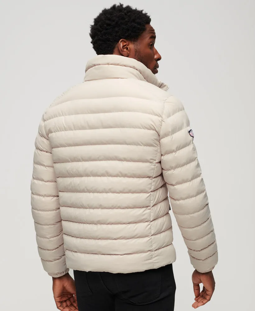 Fuji Printed Padded Jacket | Chateau Grey