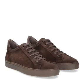 Griffis sneaker 1053 camoscio marrone testa di moro - Al Siletto | Al Siletto