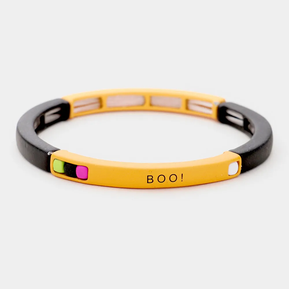 iLLASPARKZ Boo Halloween Stretch Bracelet