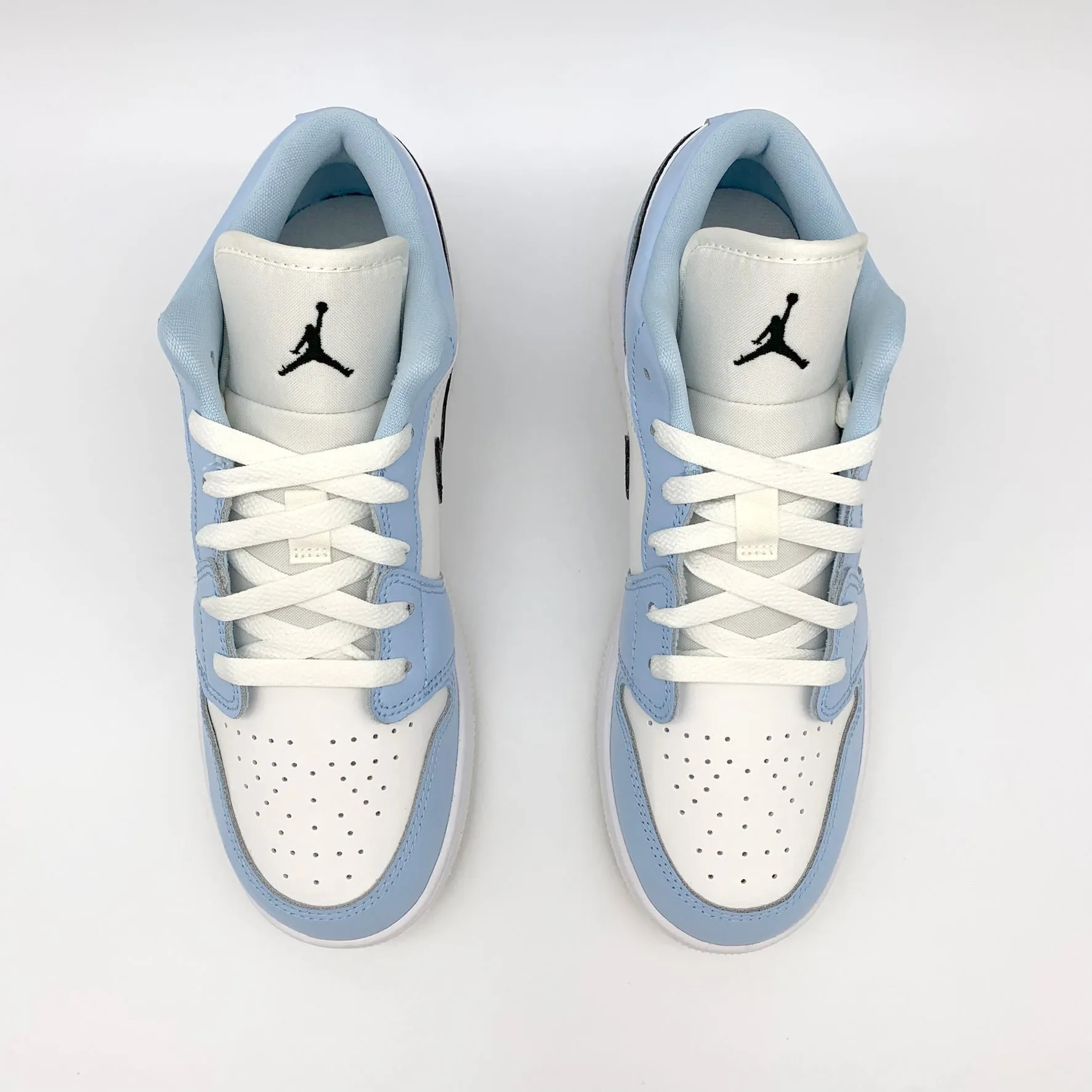 Jordan 1 Low Ice Blue Black