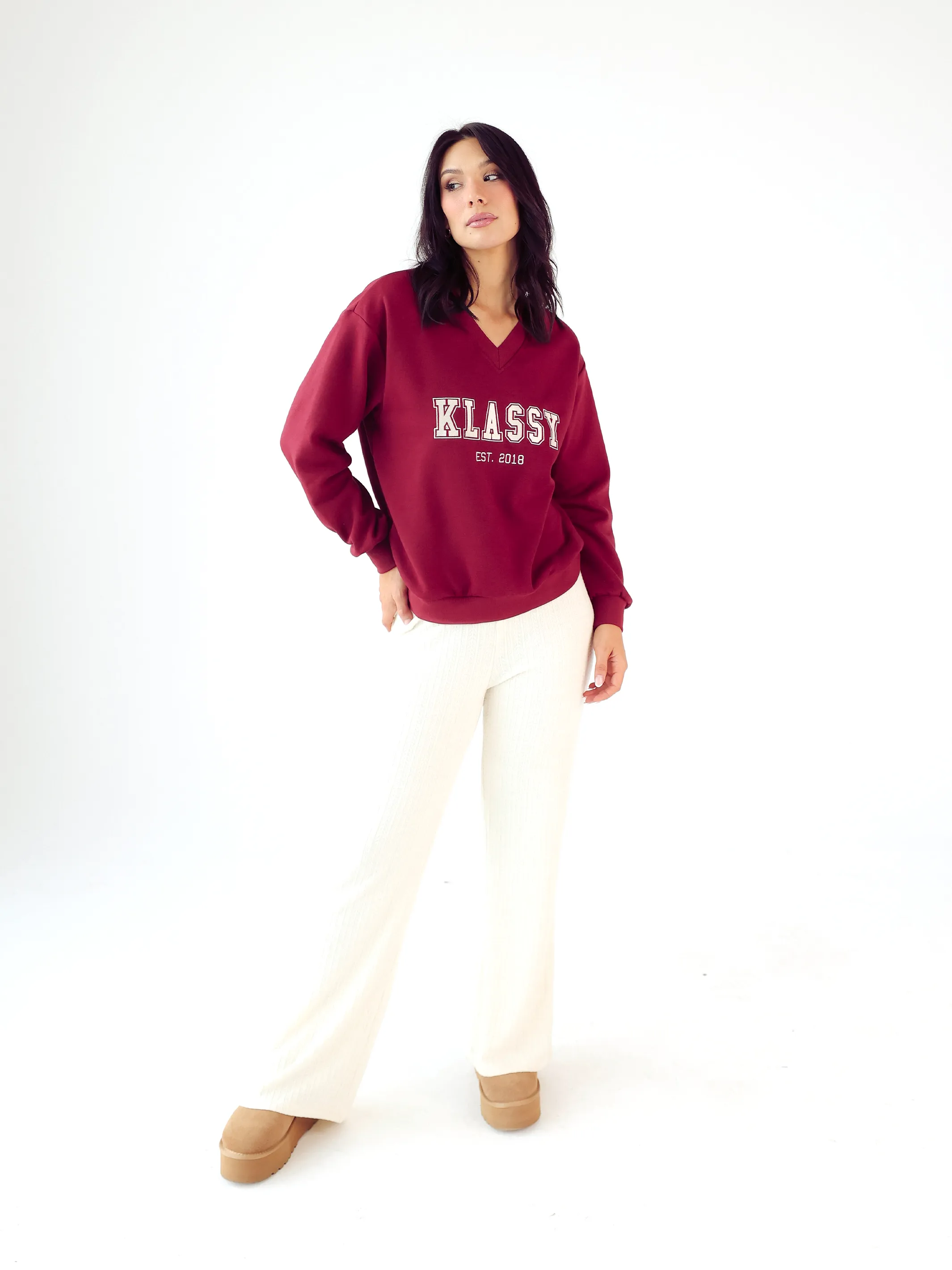 Klassy Varsity Sweater