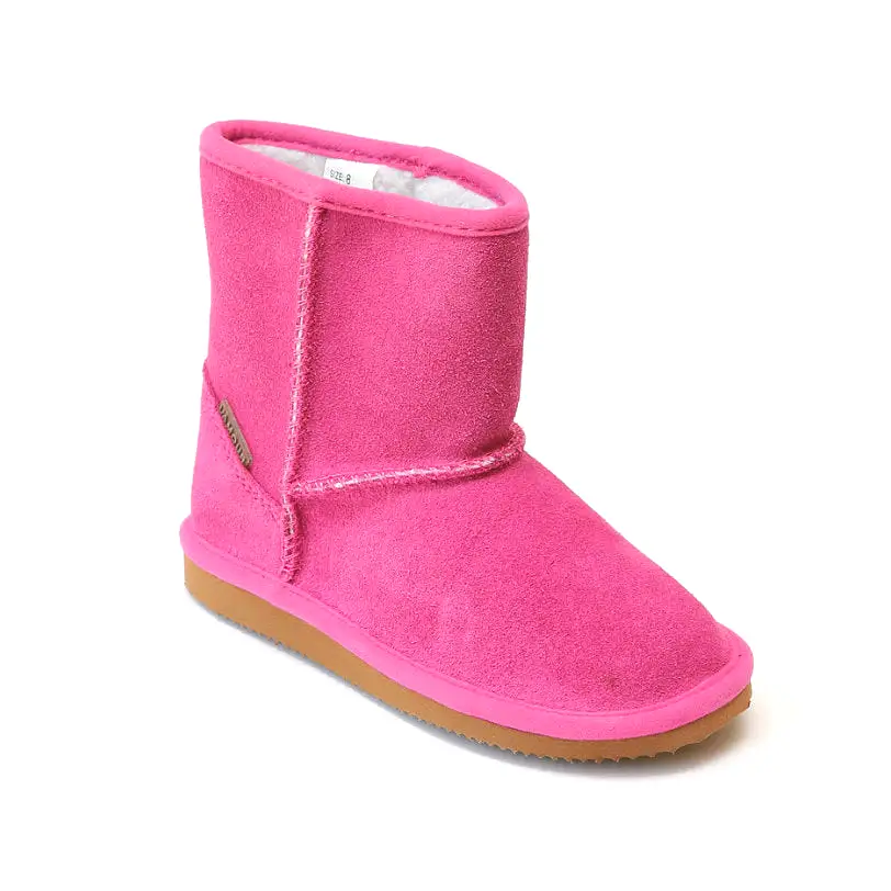 L'Amour Girls Suede Ankle Boot