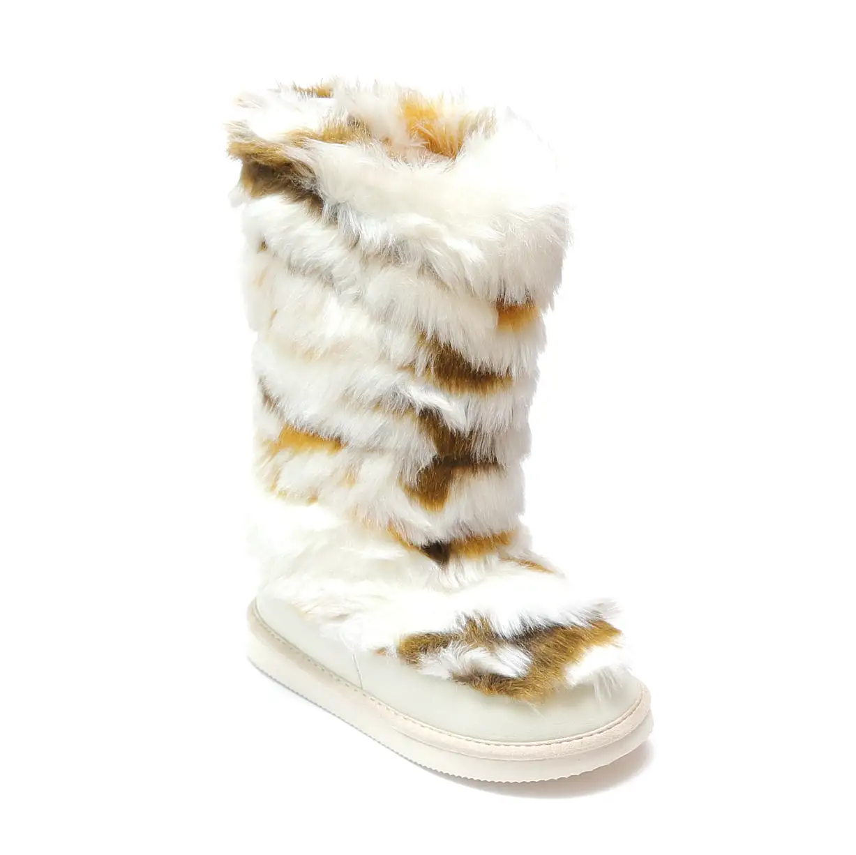 L'Amour Girls Tall Faux Fur Fashion Boots