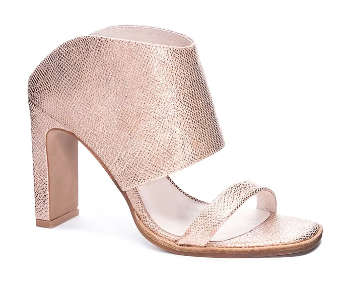 Linx Slide Sandal - Rose Gold