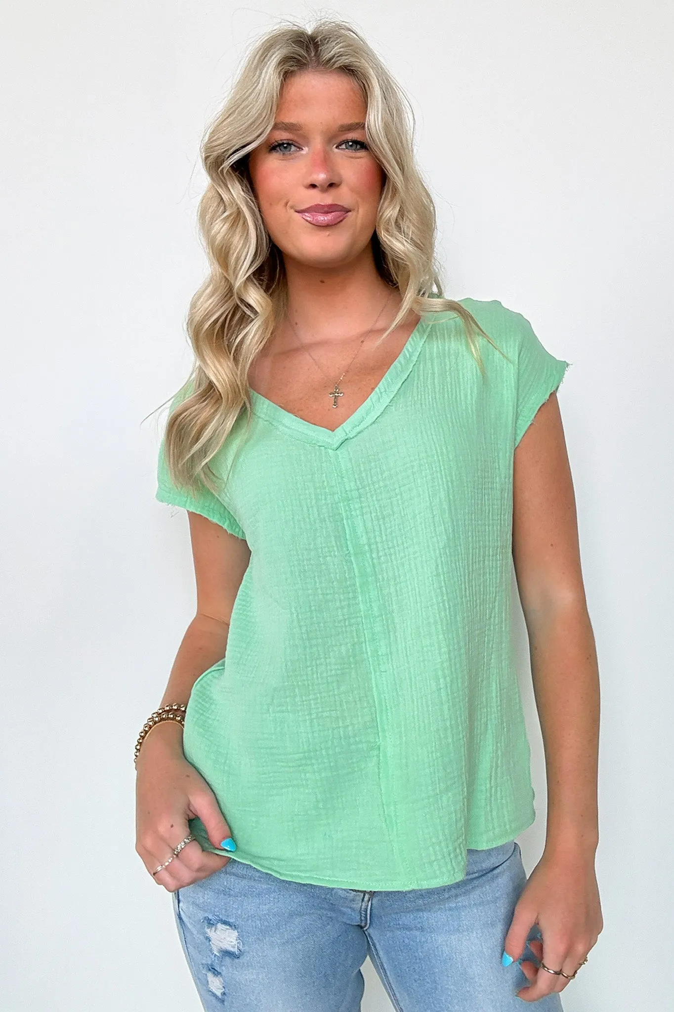 Lynde V-Neck Top