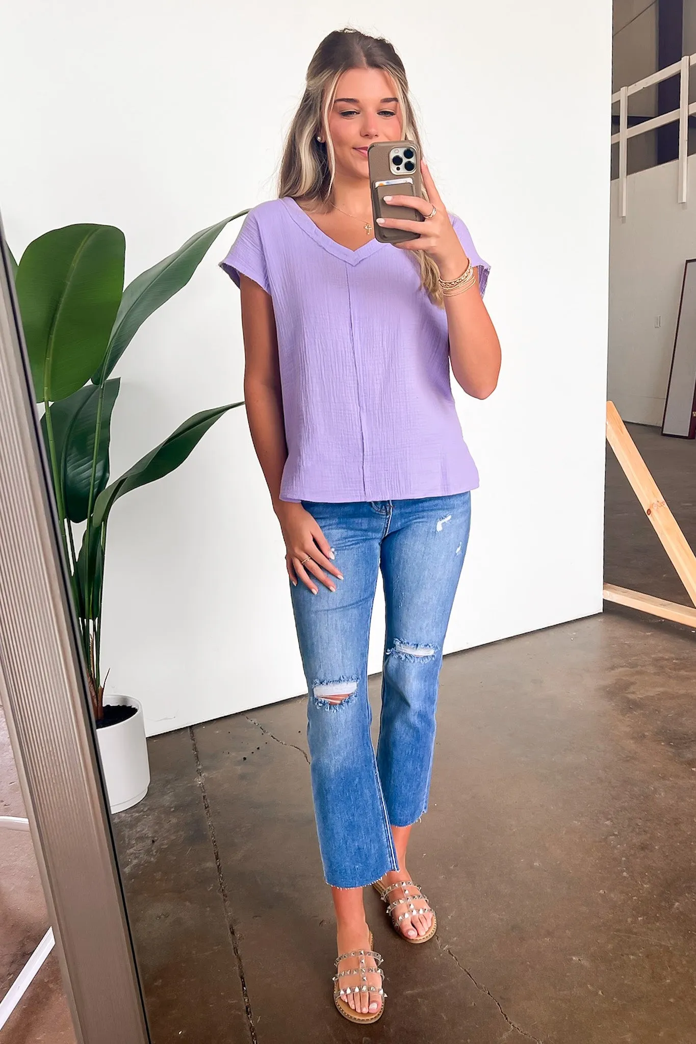 Lynde V-Neck Top