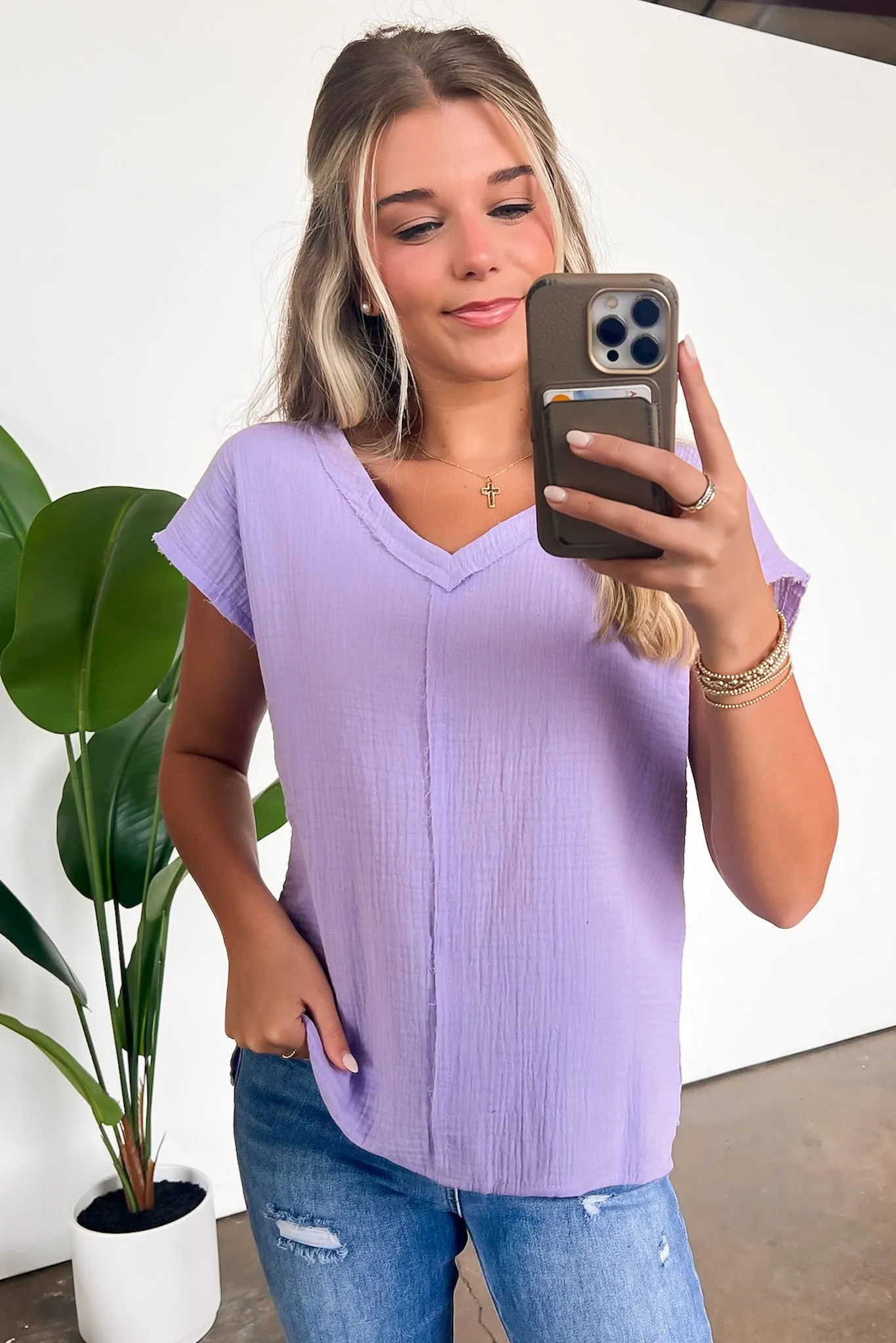 Lynde V-Neck Top