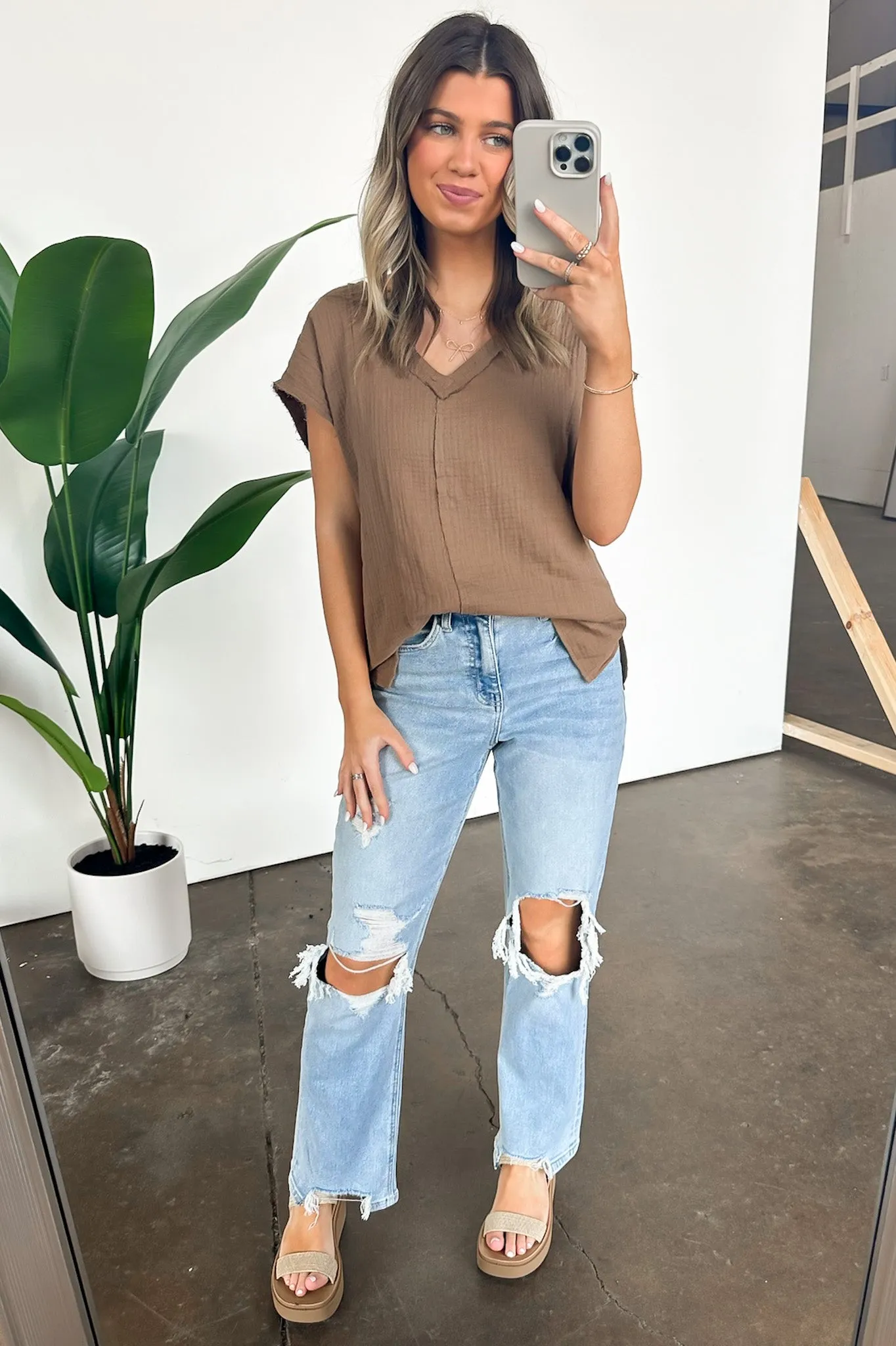 Lynde V-Neck Top