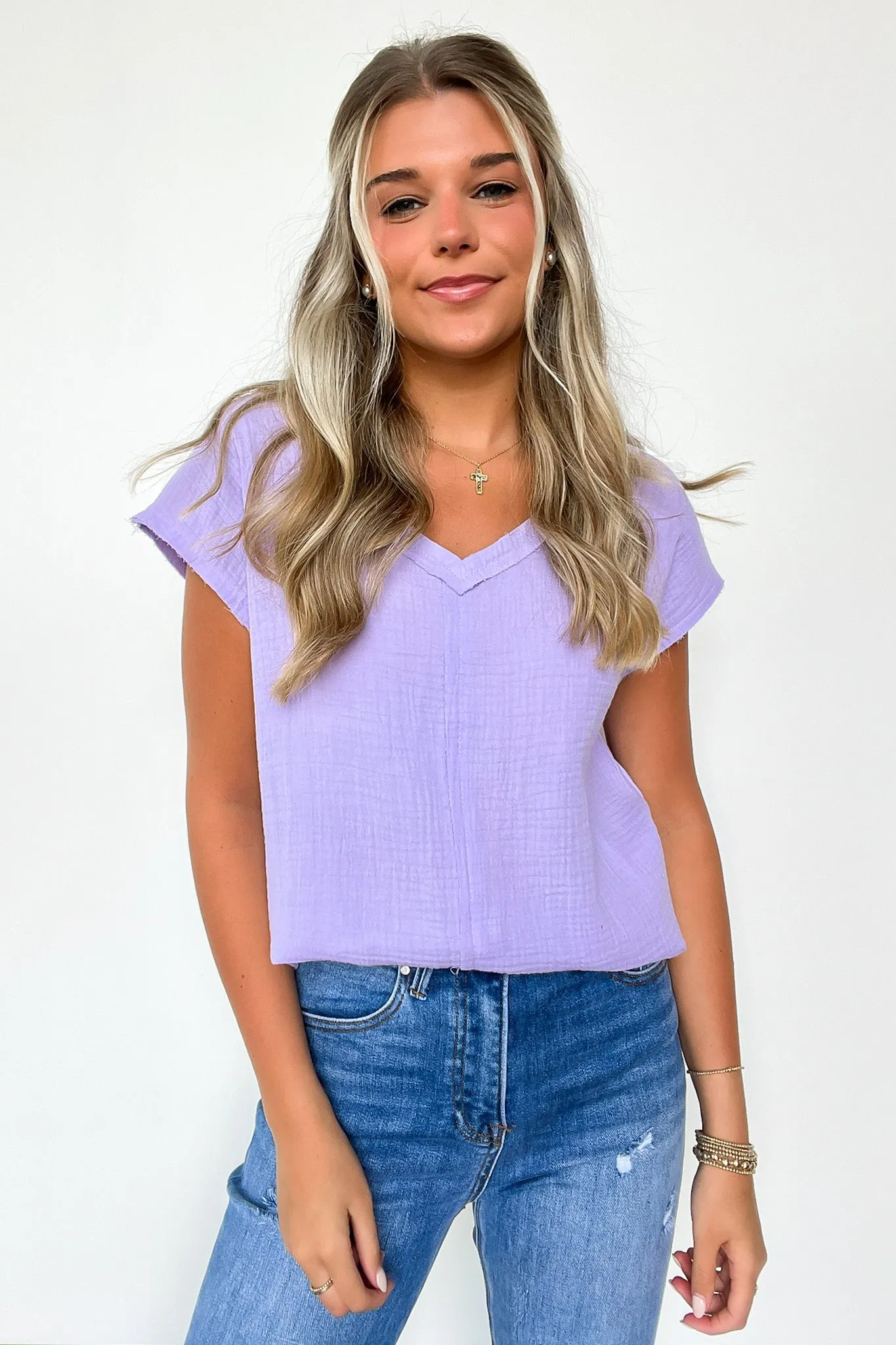 Lynde V-Neck Top