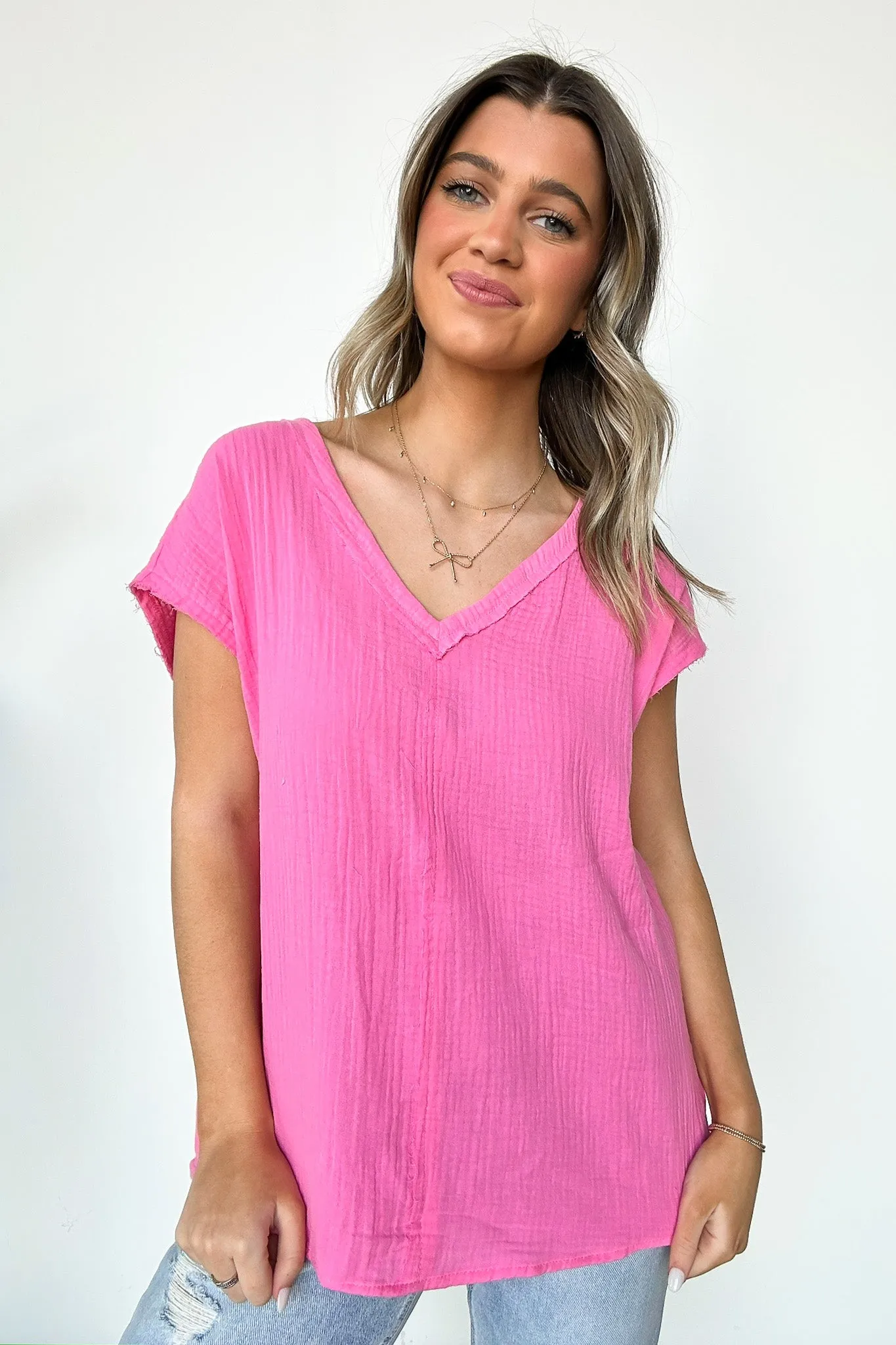 Lynde V-Neck Top