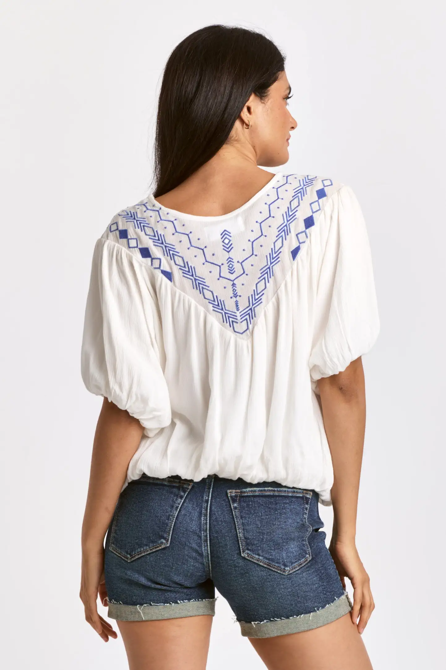 Manera Embroidery Insert Top